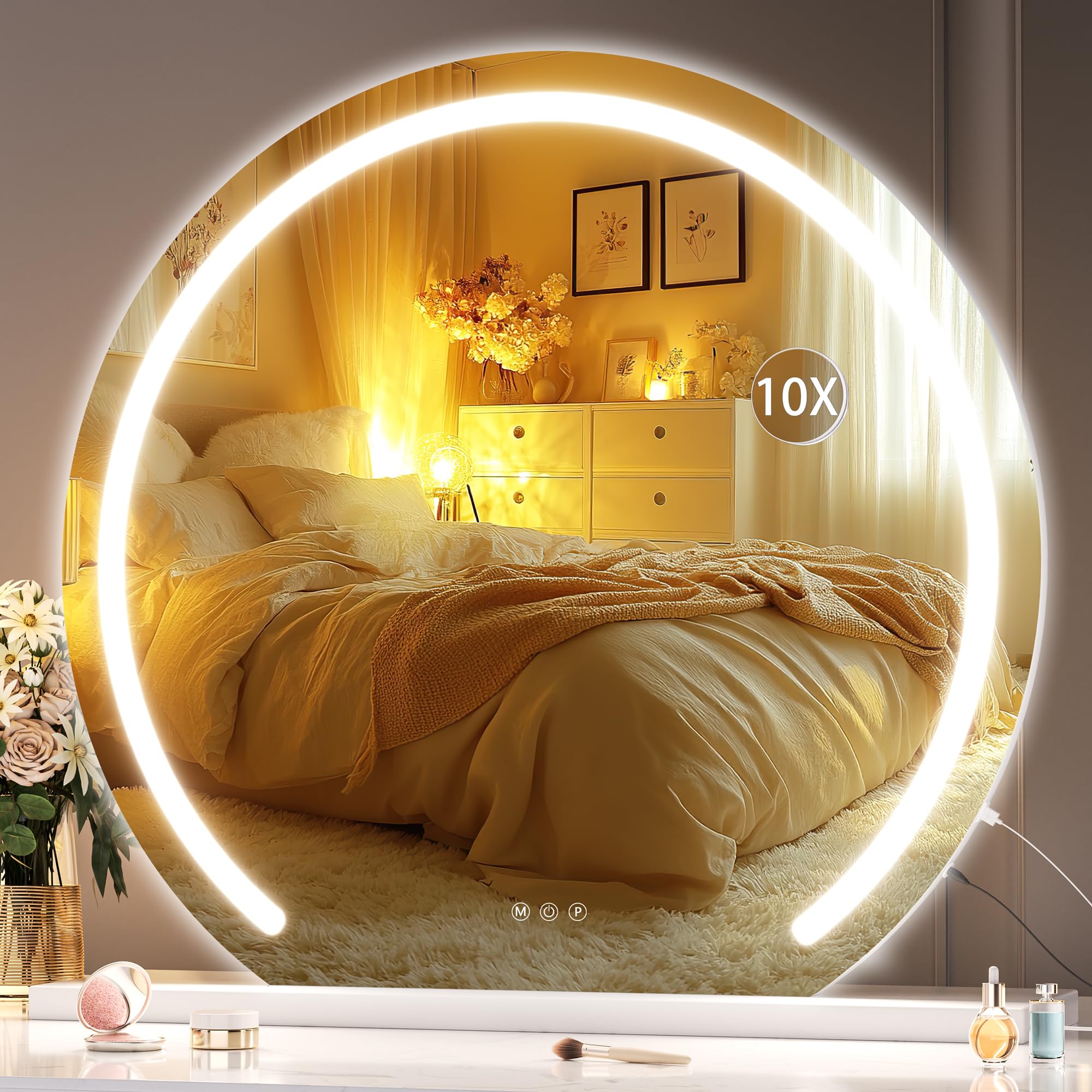 Smart Vanity Makeup Mirror