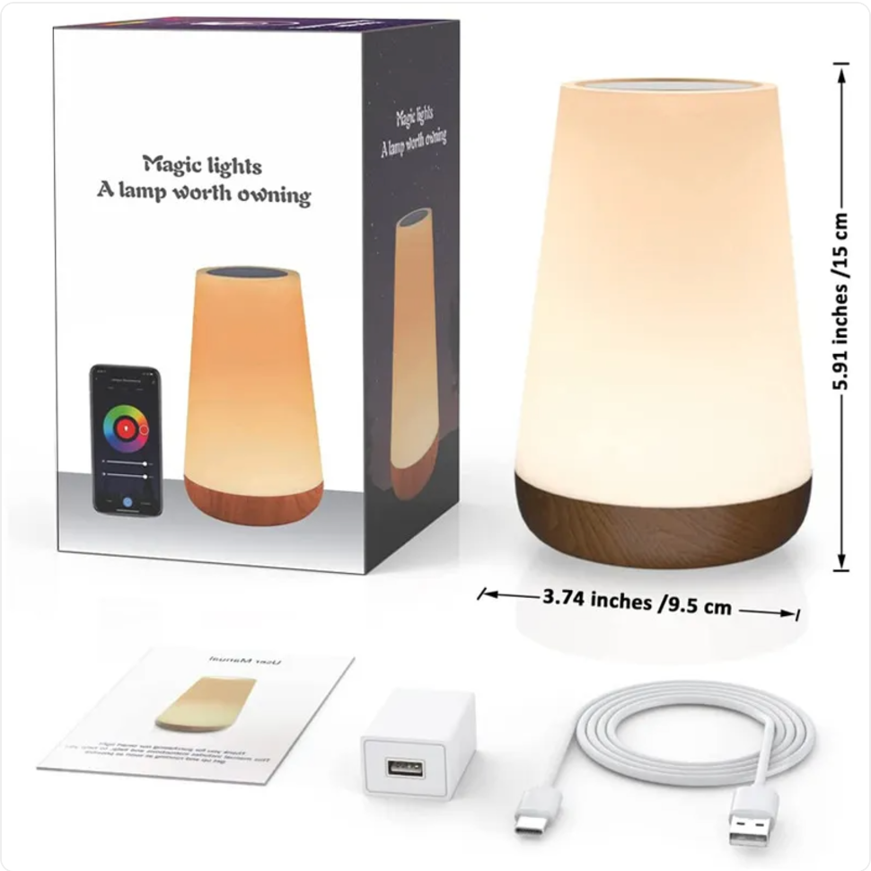 7-Color Touch Night Lamp