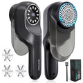 Fabric Shaver Lint Remover Lint Shaver with 2 Speeds 3 Replaceable Blades Sweater Shaver Clothes Shaver Fabric Pilling Remover Fabric Shaver for Furniture Electric Lint Remover for Clothes