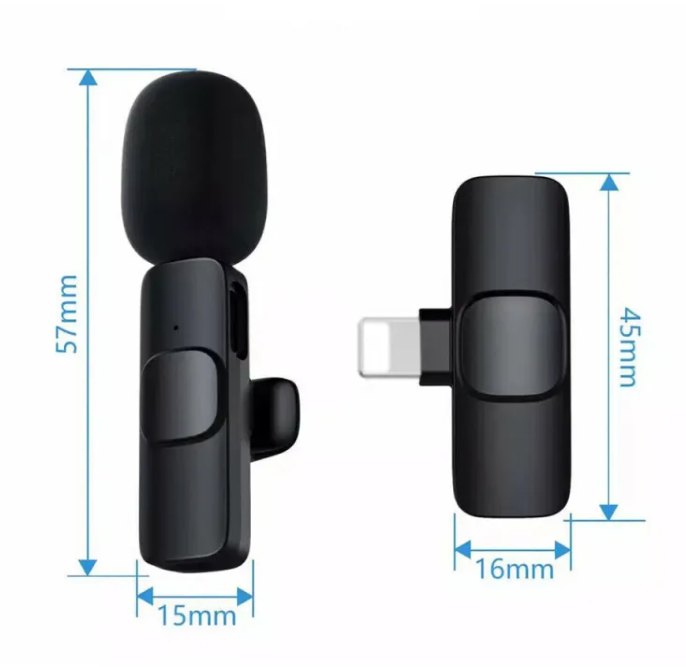 Omnidirectional Clip-On Recording Microphone