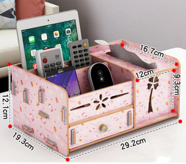 Wooden Desktop Organizer