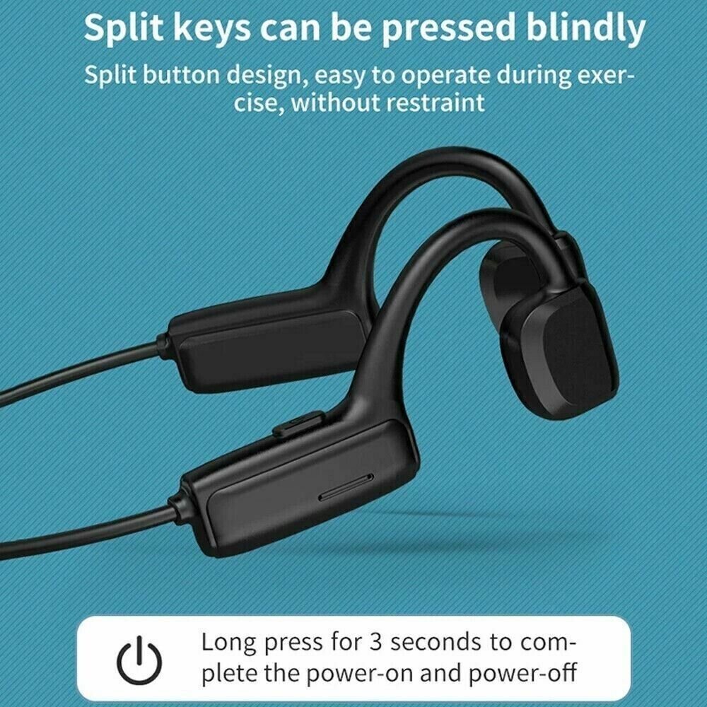 Bone Conduction Bluetooth Headphones