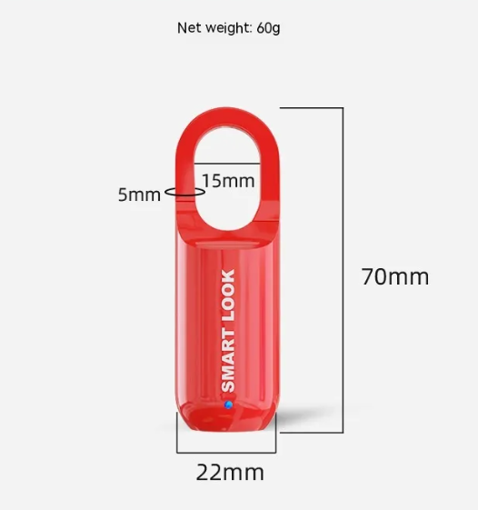USB Charging Bag with Fingerprint Lock