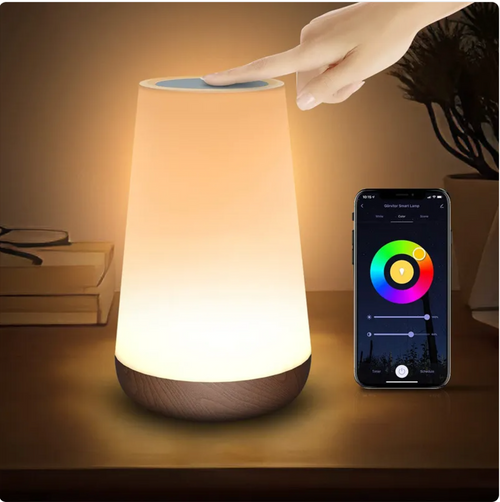 7-Color Touch Night Lamp
